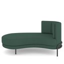 Ver imagem 2 de Sofá Chaise Longue Sala de Estar Living Lucca Esquerdo D02 Linho Verde Musgo C-117 - Lyam Decor