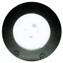 Mini Refletor LED Decorativo Econômico - Base Preta 6500K - Jateado - 220V - 1