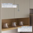 Ver imagem 5 de Cozinha 5 Peças 11 Portas 5 Gavetas 270cm 100% MDF Mista