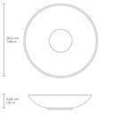 Ver imagem 4 de Prato Fundo Porto Brasil Ceramica 20cm Cozinha Gourmet Coup Stoneware Coimbra