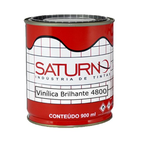 Tinta Vinílica Brilhante Azul Médio 4800 237 Saturno 900ml 01 Unidade