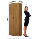 Ver imagem 3 de Sapateira Tokio 2 Portas 5 Prateleiras Carioca Móveis