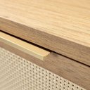 Ver imagem 2 de Cômoda Kaya 3 Gavetas Tauari - Telinha Rattan
