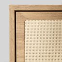 Ver imagem 6 de Cômoda Kaya 3 Gavetas Tauari - Telinha Rattan