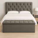 Ver imagem 2 de Recamier Bau Estofado Casal Queen Padrão Anita 160 Cm Veludo