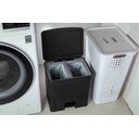 Ver imagem 4 de Lixeira De Pedal 20 Litros Com Duplo Compartimento - Preto