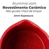 Leiteira de Indução Revestimento Antiaderente Cerâmica Preto e Vermelho 1,7l - Lyor - 2