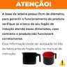 Leiteira de Indução Revestimento Antiaderente Cerâmica Preto e Vermelho 1,7l - Lyor - 7