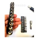 Ver imagem 3 de Kit Extensor Prolongador Flexivel Parafusadeira Universal