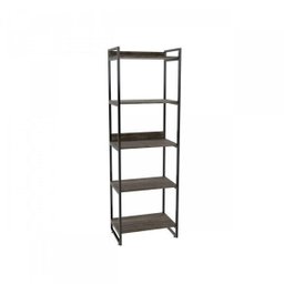 Estante para Livros Industrial 187cmx60cm 5 Prateleiras Kuadra - 2