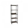 Estante para Livros Industrial 187cmx60cm 5 Prateleiras Kuadra - 2