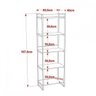 Estante para Livros Industrial 187cmx60cm 5 Prateleiras Kuadra - 3
