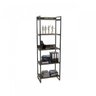 Estante para Livros Industrial 187cmx60cm 5 Prateleiras Kuadra - 5