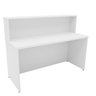 Balcão Atendimento Recepção Consultório 1400x600 Netmobil - Branco - 5