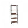 Estante para Livros Industrial 187cmx60cm 5 Prateleiras Kuadra - 3