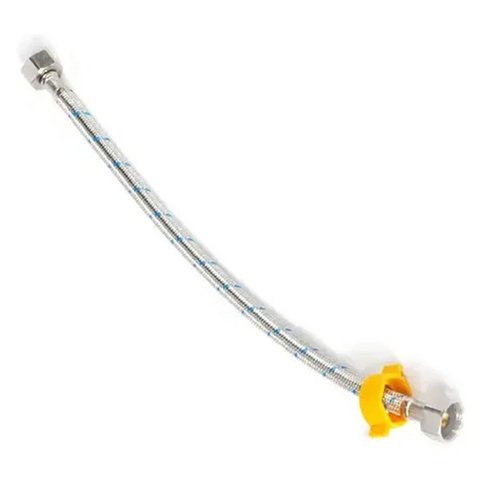 Engate Rabicho Mangueira Flexivel 60cm Femea Resistente Torneira Pia Banheiro Lavabo Cozinha