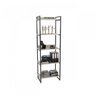 Estante para Livros Industrial 187cmx60cm 5 Prateleiras Kuadra - 2