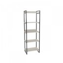 Ver imagem 3 de Estante para Livros Industrial 187cmx60cm 5 Prateleiras Kuadra