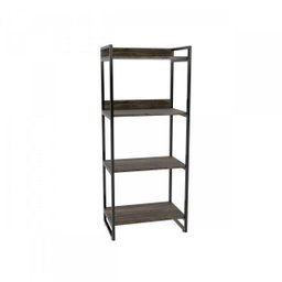 Estante para Livros Industrial 145cmx60cm 4 Prateleiras Kuadra - 3