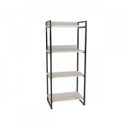 Ver imagem 3 de Estante para Livros Industrial 145cmx60cm 4 Prateleiras Kuadra