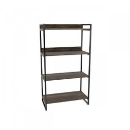 Estante para Livros Industrial 145cmx80cm 4 Prateleiras Kuadra - 3