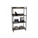 Ver imagem 2 de Estante para Livros Industrial 145cmx80cm 4 Prateleiras Kuadra