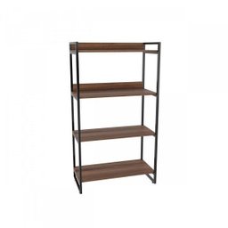 Estante para Livros Industrial 145cmx80cm 4 Prateleiras Kuadra - 3