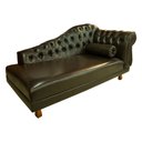 Ver imagem 2 de Sofá Chesterfield Elisabeth Divã 1,60m- Corano Marrom / decoração, sala, consultório, psicólogo