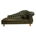 Ver imagem 1 de Sofá Chesterfield Elisabeth Divã 1,60m- Corano Marrom / decoração, sala, consultório, psicólogo