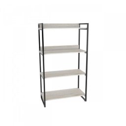 Estante para Livros Industrial 145cmx80cm 4 Prateleiras Kuadra - 3