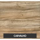 Ver imagem 6 de Estante de Livros Industrial Aço 60CMX104CM 3 Prateleiras Kuadra Marrom/Carvalho
