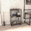 Ver imagem 1 de Estante para Livros Industrial 104cmx60cm 3 Prateleiras Kuadra