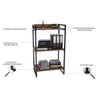 Estante para Livros Industrial 104cmx60cm 3 Prateleiras Kuadra - 5