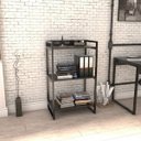 Ver imagem 1 de Estante para Livros Industrial 104cmx60cm 3 Prateleiras Kuadra