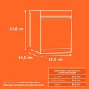 Ver imagem 6 de Lava Louça Brastemp 8 Serviços 5 Programas de Lavagem Blf08bbbna Branco 127 V