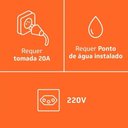 Ver imagem 2 de Lava Louça Brastemp 8 Serviços 5 Programas de Lavagem Blf08bbbna Branco 127 V