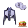 Super Modelador De Hamburguer em Alumínio com 2 Discos Inox - 3