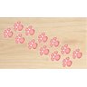 Adesivo Pata Coelho Páscoa Patinha - 100 Unidades - Rosa - 1