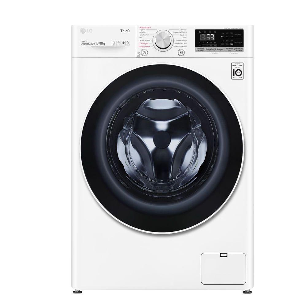 Lava e Seca Smart c/ Inteligência Artificial 13kg Lg 220V - 10