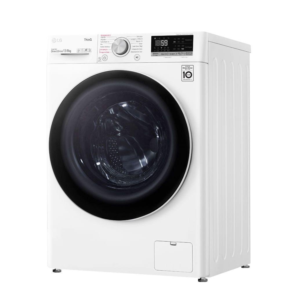 Lava e Seca Smart c/ Inteligência Artificial 13kg Lg 220V - 12