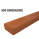 Ver imagem 2 de 100 Ripas Sarrafos Eucalipto 2x4x30cm Aplainado Artesanato