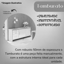 Ver imagem 4 de Balcão para Escritório 2 Portas 3 Gavetas com Chave Grande Nogal/preto