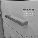 Ver imagem 7 de Balcão para Escritório 2 Portas 3 Gavetas com Chave Grande Nogal/preto