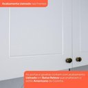 Ver imagem 3 de Lavanderia Modulada Amy 5 Portas 3 Prateleiras MDF 160cm Branco