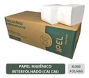 Ver imagem 1 de Papel Higiênico Interfolhado Cai Cai Folha Dupla 8000 Uni
