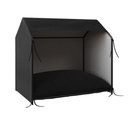 Ver imagem 3 de Casinha de Cachorro Pet Tati Raças Pequenas Preto Marrom