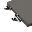 Ver imagem 4 de Assento Sanitário Poliéster para Louça Thema (incepa) Slow Close Cromado (reb. Oculto) Amber Cris