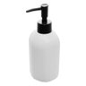 Porta Sabonete Líquido de Cerâmica Granilite Arcos Branco 350ml - Wolff - 1