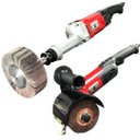 Ver imagem 1 de C - Kit Acetinadora + Esmeril Reto para Inox - Linha Basic