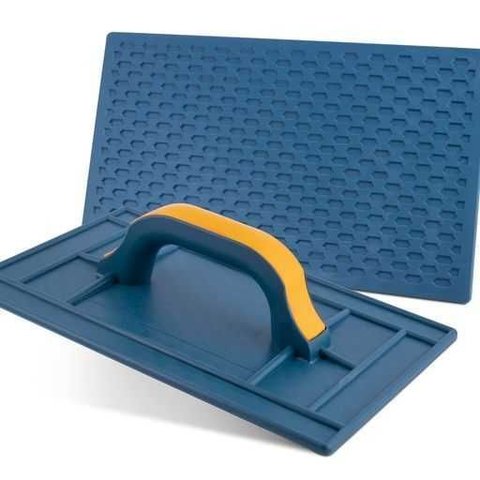 Desempenadeira Plastica Lisa Pro sem Espuma - 21x33cm - Roma